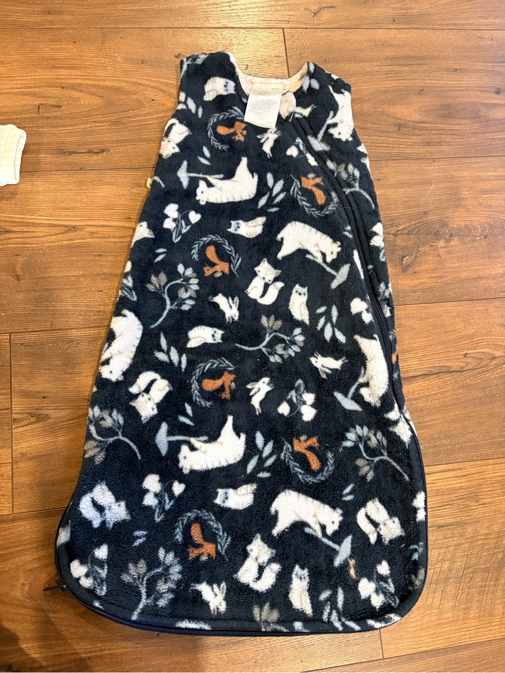 Cozy 1.5 tog Animal Print 0-6 month Wearable Sleep Sack